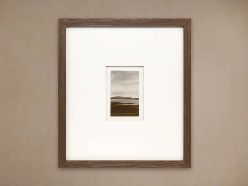 Abstract Landscape Wall Art – Framed Contemporary Print 1