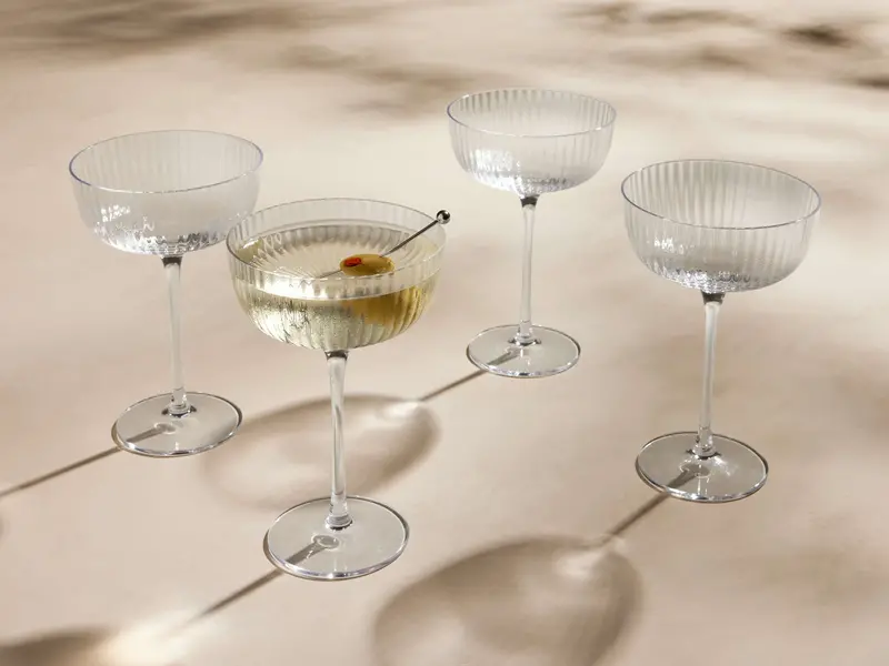 Ada Elegant Coupe Cocktail Glasses – Set Of 4 1