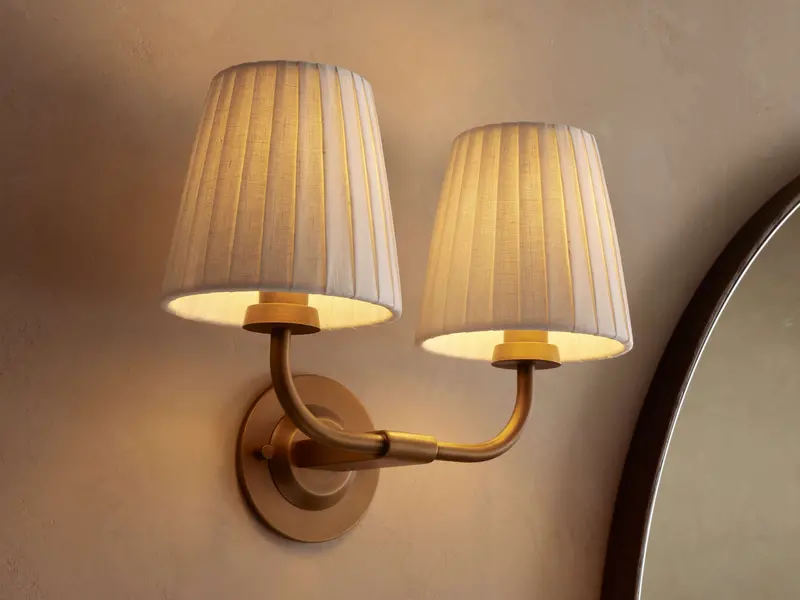 Adria Dual-Arm Wall Sconce 1