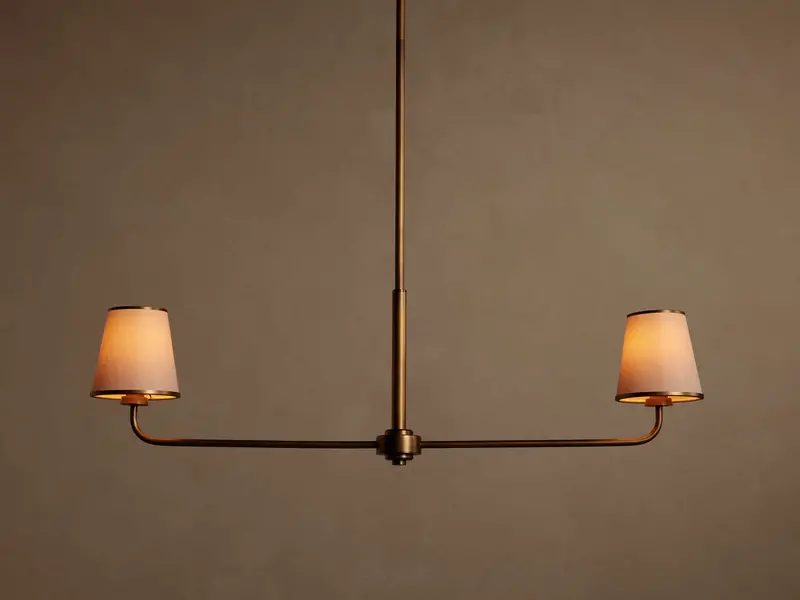 Adria Two-Light Mini Chandelier – Elegant Hanging Fixture 1