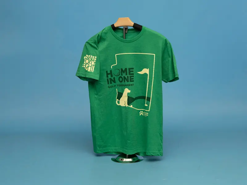 Ahs 'Home In One' Golf Tournament Tee – Forest Green 1
