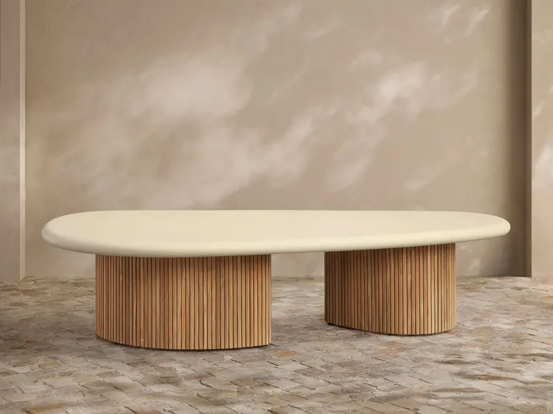 Alesso Sleek Outdoor Coffee Table 1