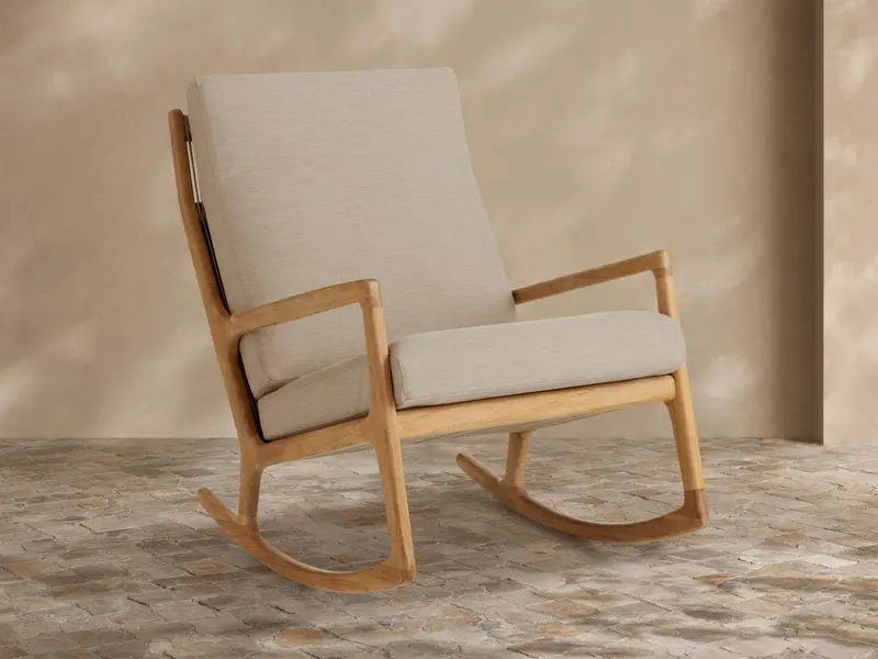 Altea Outdoor Rocking Chair With Cushions 1