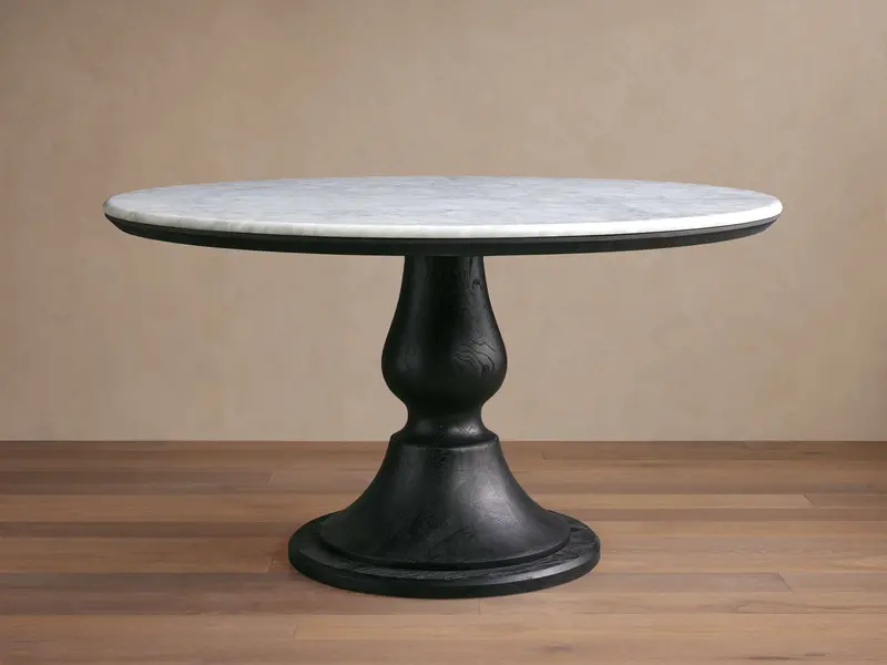 Amelia Solid Wood Dining Table – Extendable Design 1