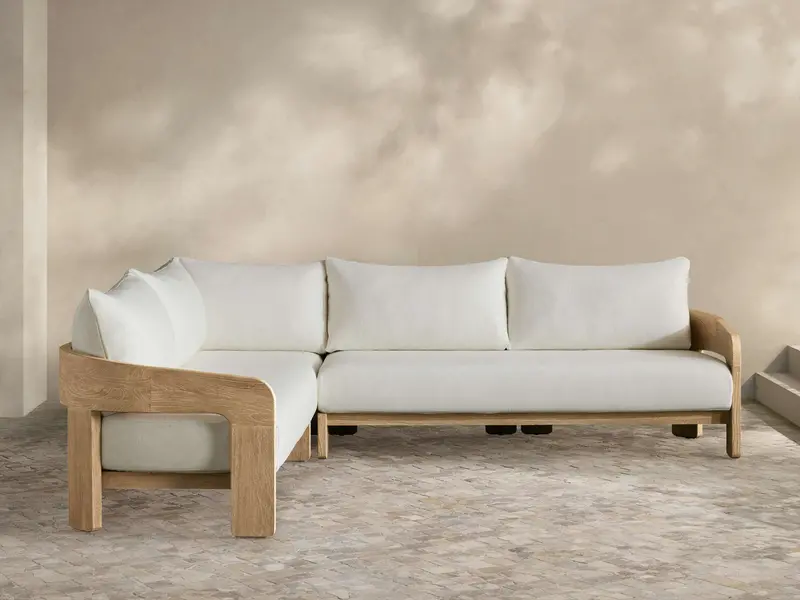 Anami 2-Piece All-Weather Outdoor Sectional Set 1