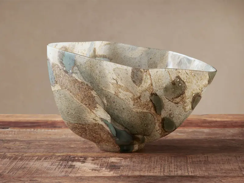 Andromeda Handcrafted Organic Ceramic Bowl 1