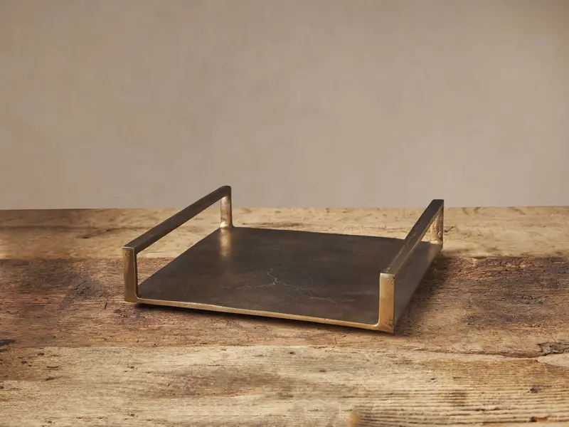Angelo Geometric Square Serving Tray 1
