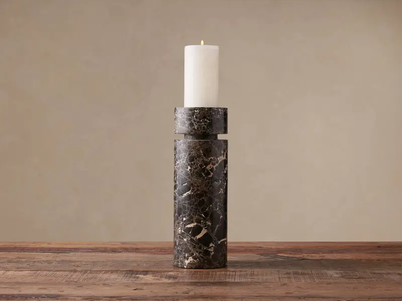 Aphra Vertical Ceramic Pillar Accent 1