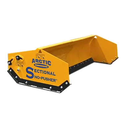 Arctic Compact Duty 8.5-Foot Sectional Snow Pusher For Heavy-Duty Plowing 1