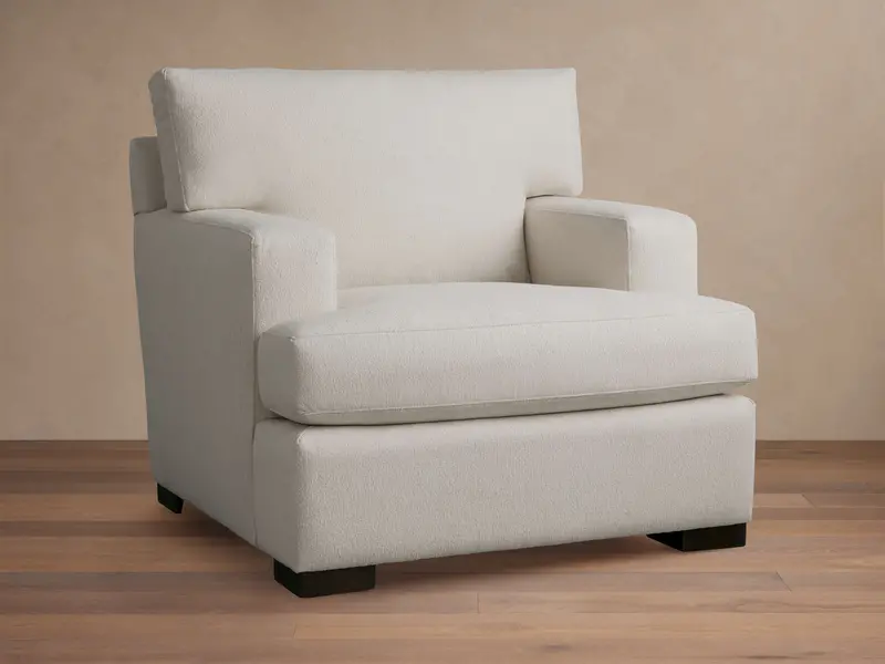 Arhaus Dune Upholstered Lounge Chair 1