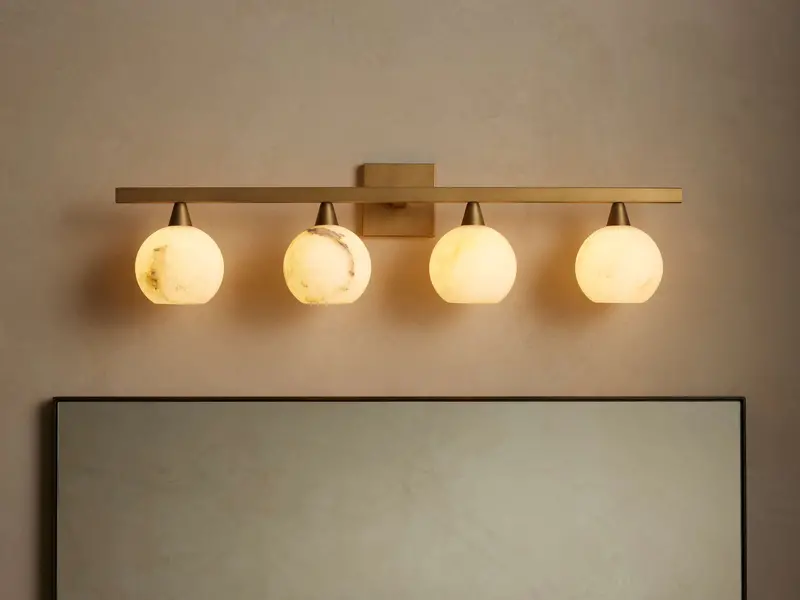 Arica Four-Light Wall Sconce Fixture 1