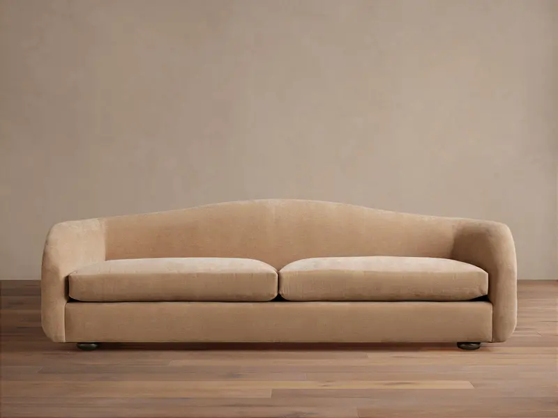 Ashlyn Compact 2-Cushion Upholstered Sofa 1