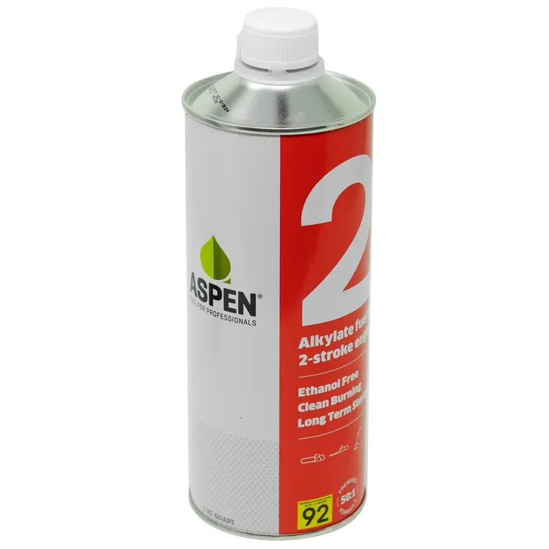 Aspen 2-Stroke Pre-Mixed Alkylate Fuel – Quart Size (Part #100270) 1