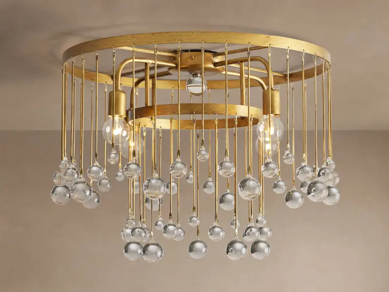 Aubrey Minimalist Flush Mount Ceiling Light 1