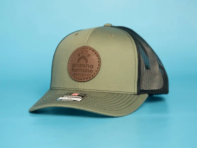 Authentic Leather Patch Company Hat – Olive Army Green (Ahs Edition) 1
