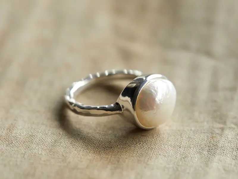 Avisa Cultured Pearl Accent Ring 1