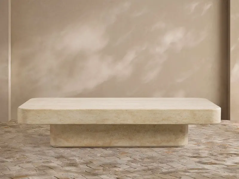 Azores Low Profile Outdoor Coffee Table 1