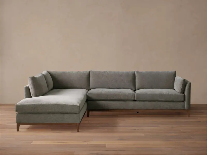 Bainbridge Two-Section Bumper Sectional Sofa 1