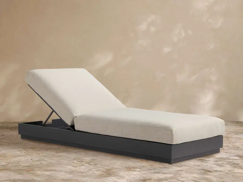 Bal Harbour Aluminum Outdoor Chaise Lounge 1