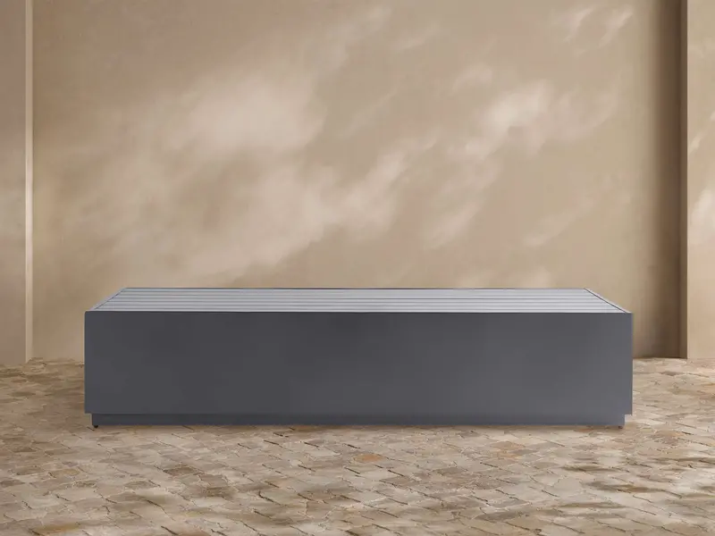 Bal Harbour Aluminum Outdoor Coffee Table 1