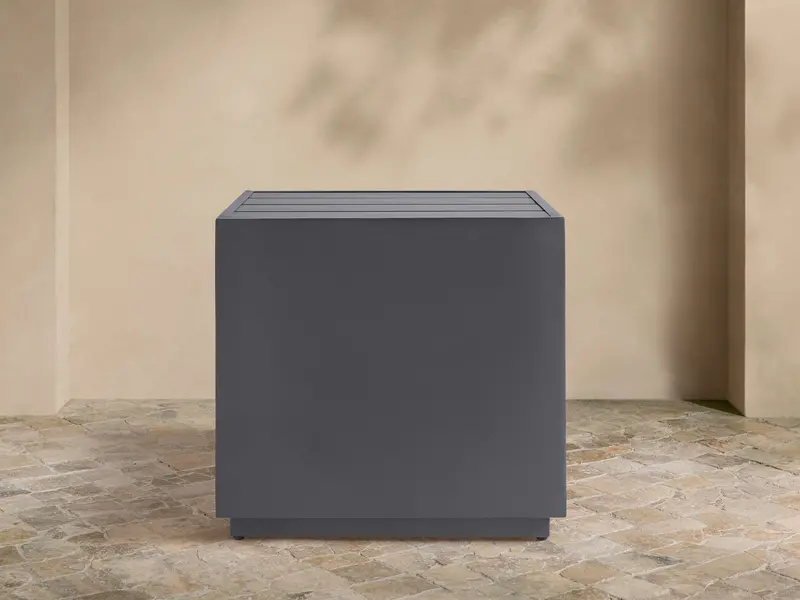 Bal Harbour Aluminum Outdoor End Table 1