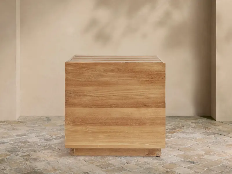 Bal Harbour Teak End Table For Patio Or Deck 1