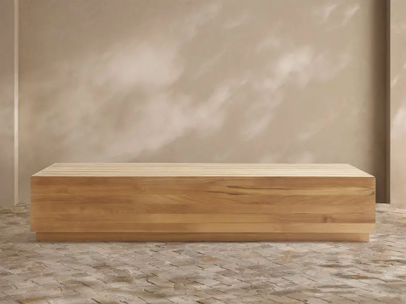 Bal Harbour Teak Outdoor Coffee Table 1