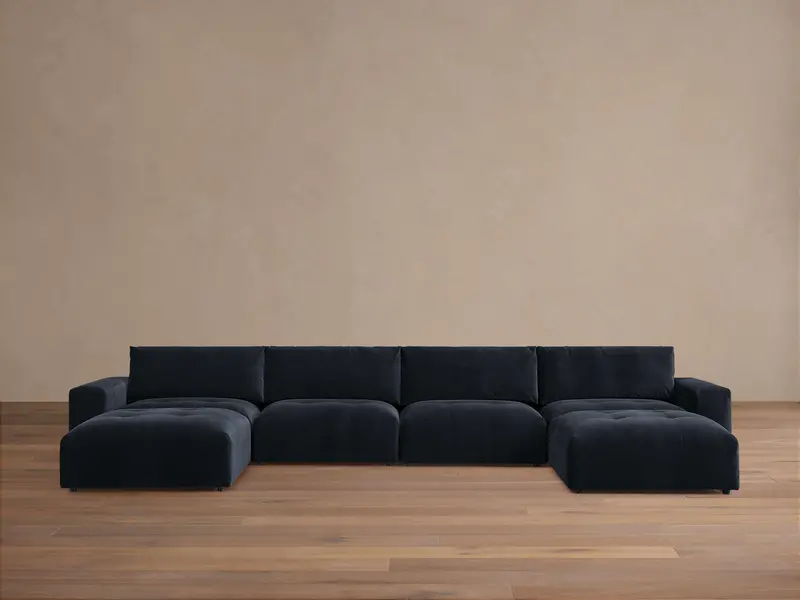 Banks Midnight Keegan Modular Sectional (Six-Piece) 1