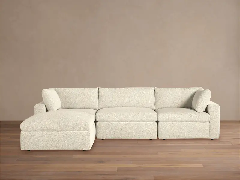 Beale Modern Four-Seat Modular Sectional Sofa 1