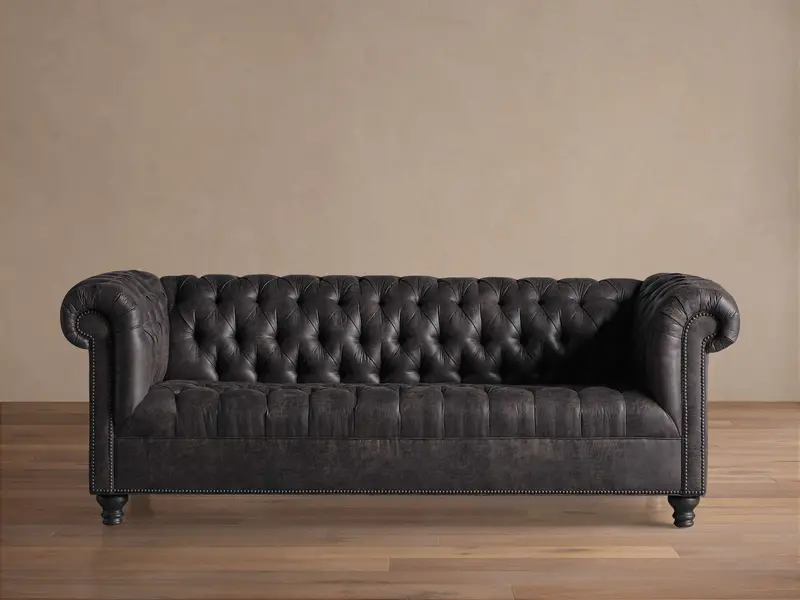 Berwick Faux Leather Living Room Sofa 1