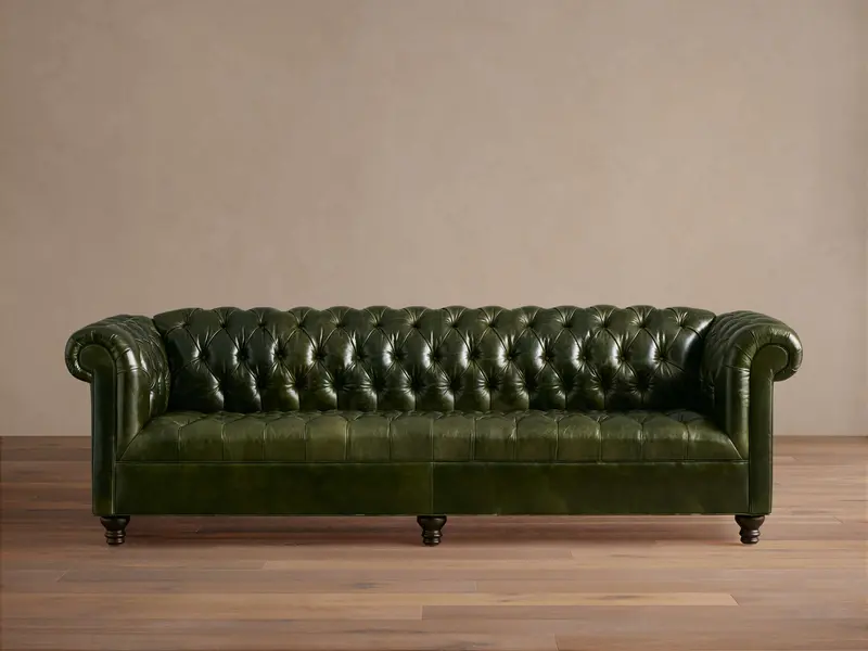 Berwick Top-Grain Leather Sofa 1