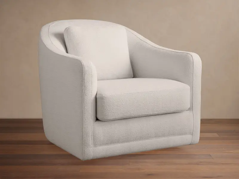 Bianca 360-Degree Swivel Accent Chair 1
