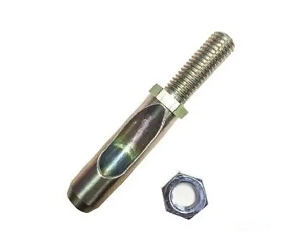 Billy Goat Plugr Tine Assembly (382244-S) – Black Tine With Jam Nut For Core Aeration 1