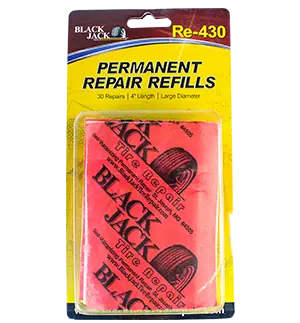 Blackjack Re-430 Durable Tire Plug Refills – 4-Inch Diameter, 30-Count 1