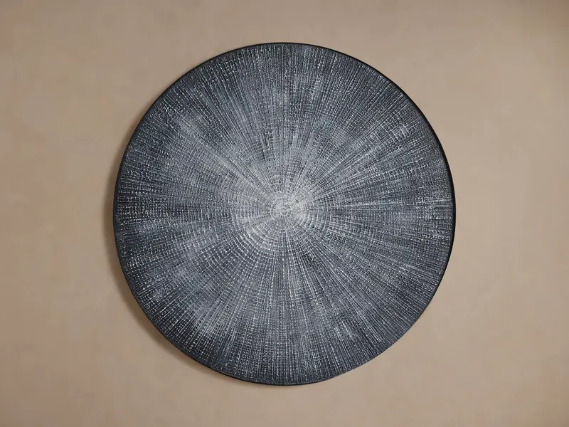 Blue Radial Ii Multi-Panel Wall Art 1