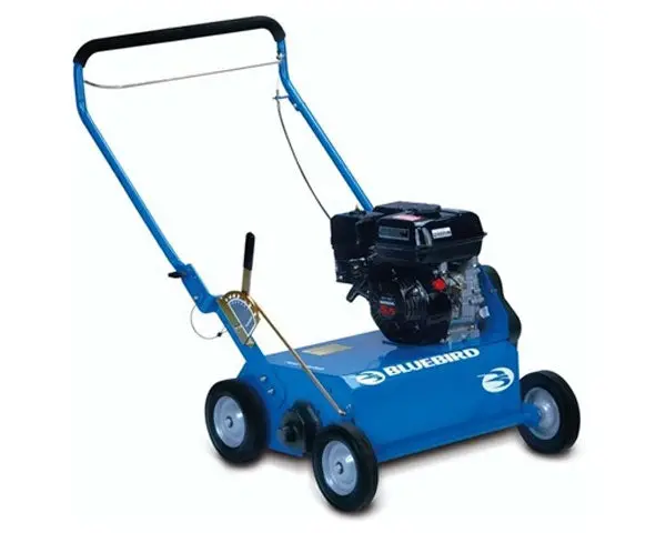Bluebird Pr22 Power Rake Equipped With 22" Flail Blades And Briggs & Stratton Cr950 Engine 1