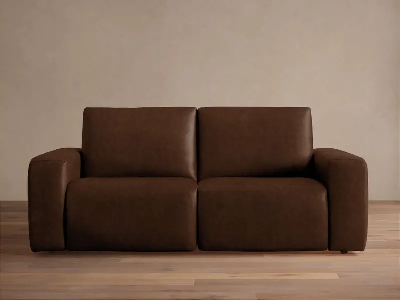 Brennan Premium Leather 2-Piece Motion Sofa Set 1