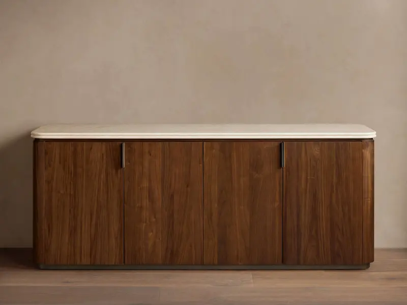 Caden Matching Sideboard With Wood Grain Finish 1