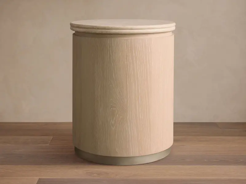 Caden Slim Wooden End Table 1