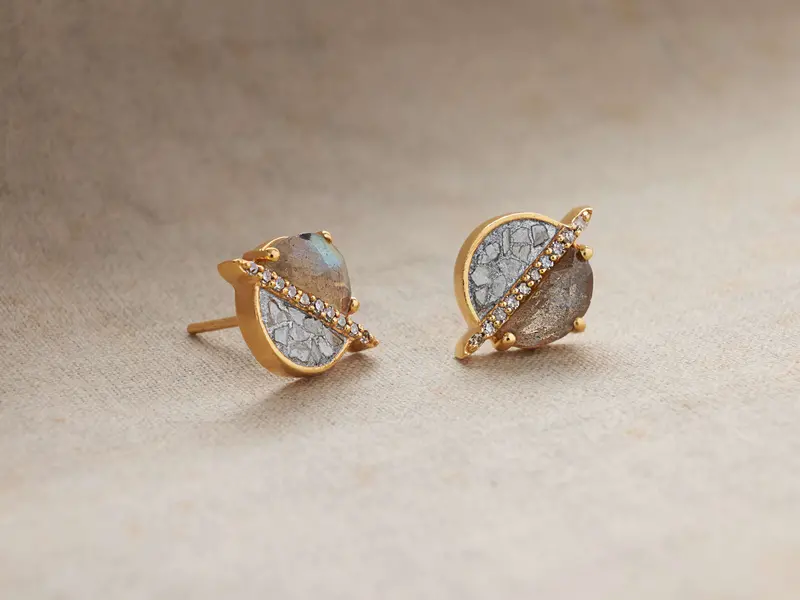 Cairn Geometric Stud Earrings 1