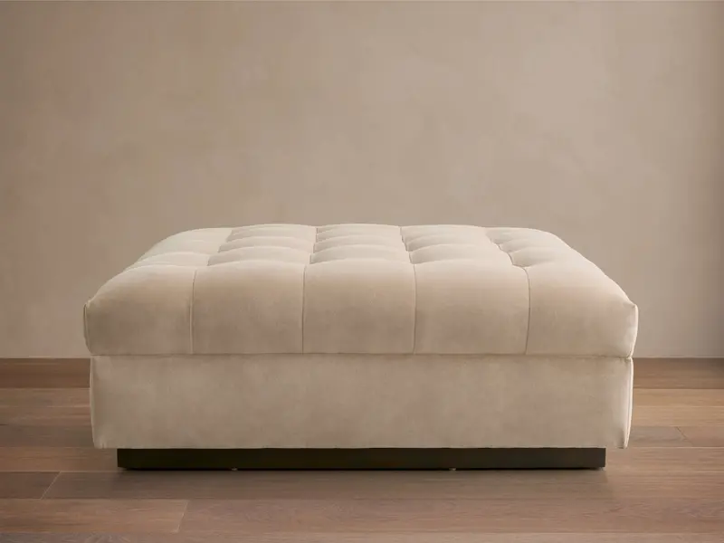 Cameran Tufted Ottoman – Versatile Footrest & Extra Seating 1