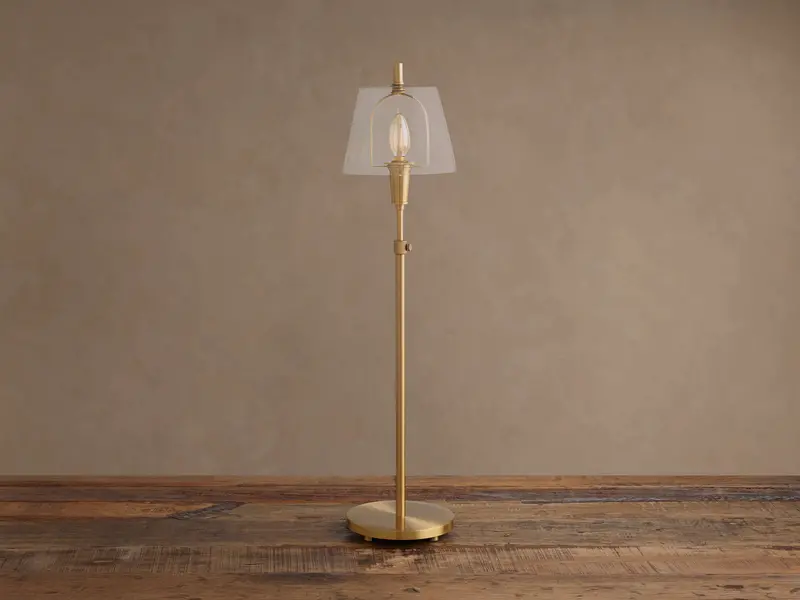 Candice Table Lamp In Polished Brass Finish 1