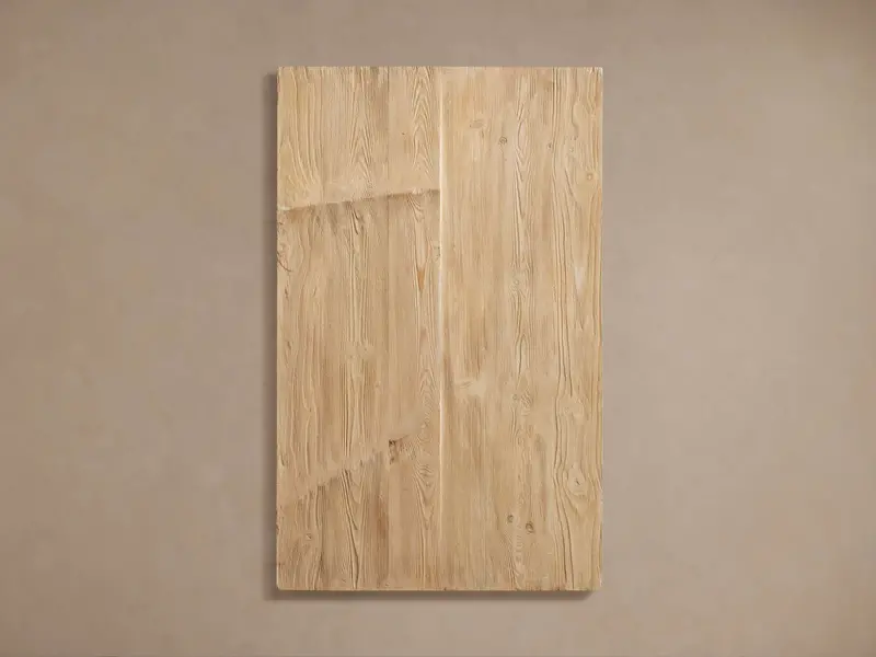Cassian Blonde Wood Wall Sculpture – Contemporary Abstract Art 1