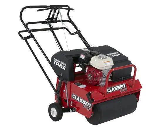 Classen Ta-25Da Pro 25-Inch Powersteer Walk-Behind Aerator With Honda Gx120 Engine 1