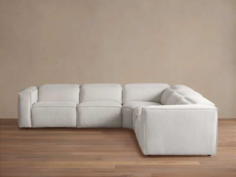 Coburn Modular Motion Corner Sectional Sofa – Five-Piece Layout 1