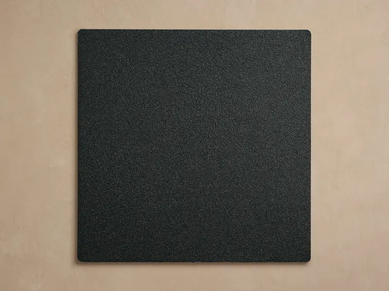 Coden Minimalist Outdoor Serving Board – Smooth Matte Black Finish 1
