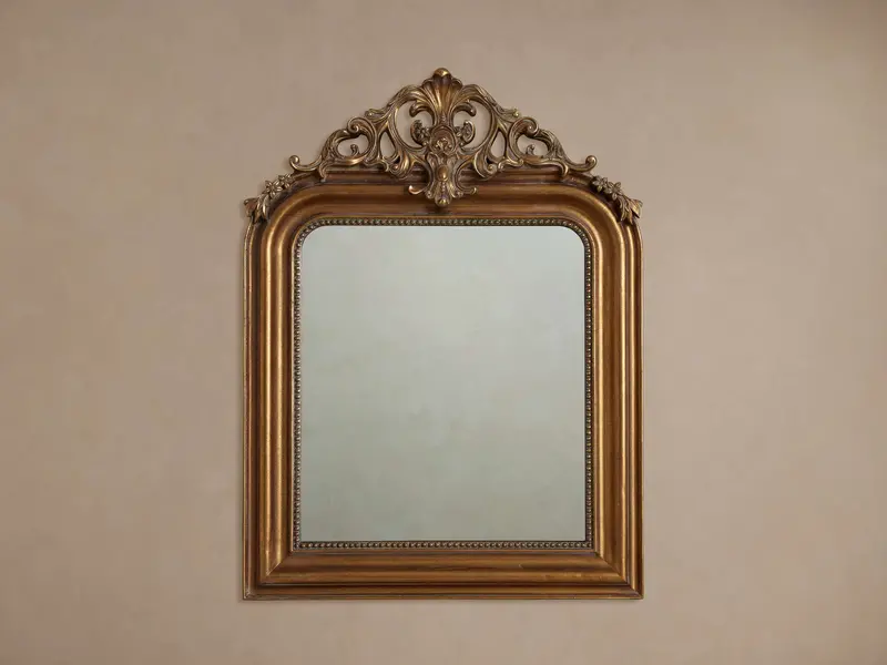 Constantine Rectangular Wall Mirror With Minimalist Frame 1