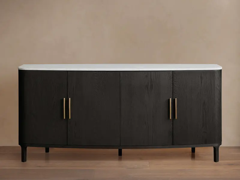 Danny Sideboard – Scandinavian-Inspired Storage Cabinet With Soft-Close Drawers 1