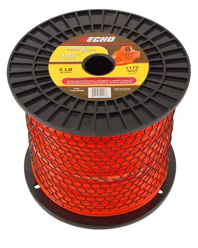 Echo Cross-Fire Trimmer Line — .105" Diameter, 5 Lb Spool (Model 316105055) 1