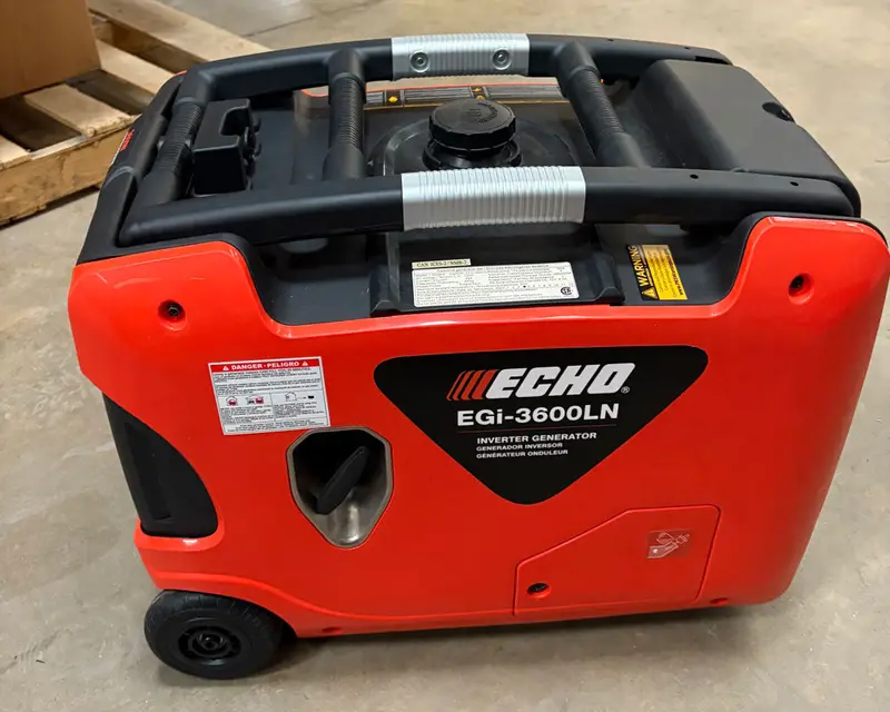 Echo Egi-3600Ln Portable Inverter Generator – 3600W, Low-Noise, 212Cc (Scratch & Dent) 1